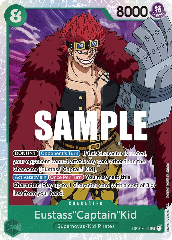 Eustass"Captain"Kid, Romance Dawn OP01-051