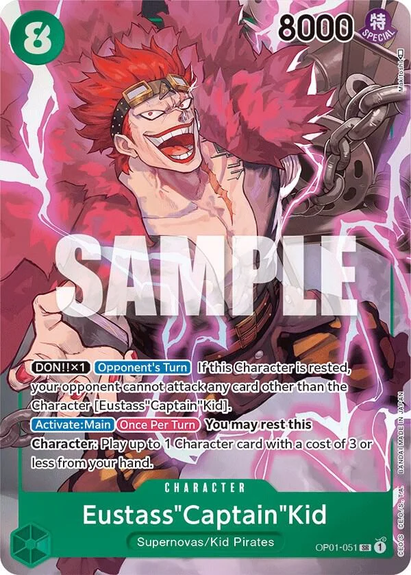 Eustass"Captain"Kid, Romance Dawn OP01-051