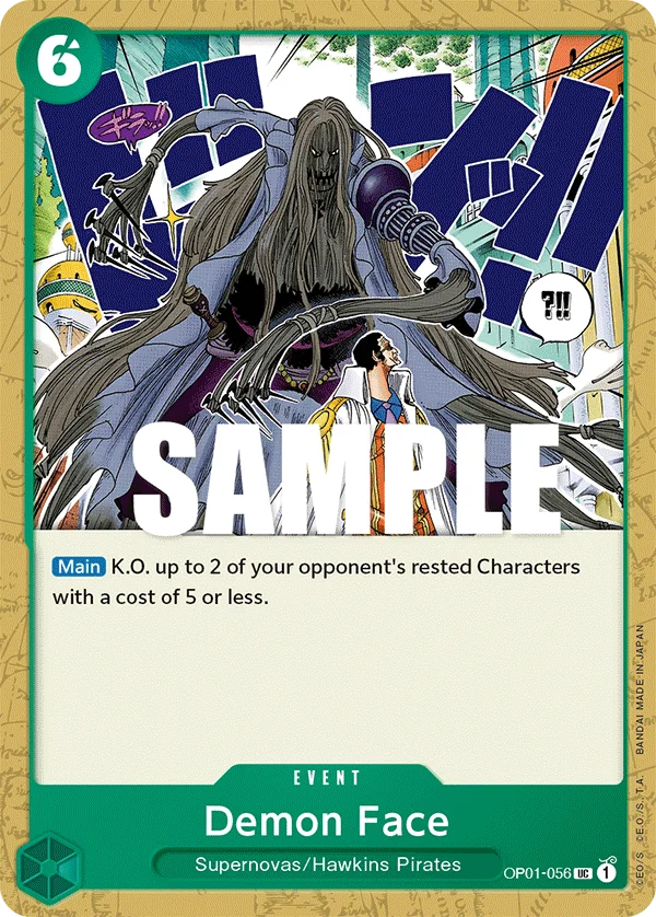 Demon Face, Romance Dawn OP01-056
