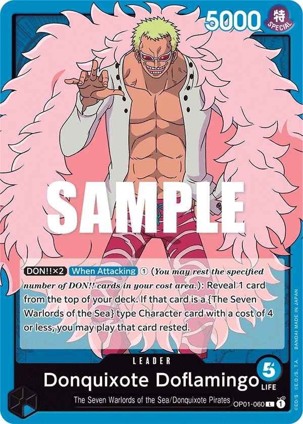 Donquixote Doflamingo, Romance Dawn OP01-060