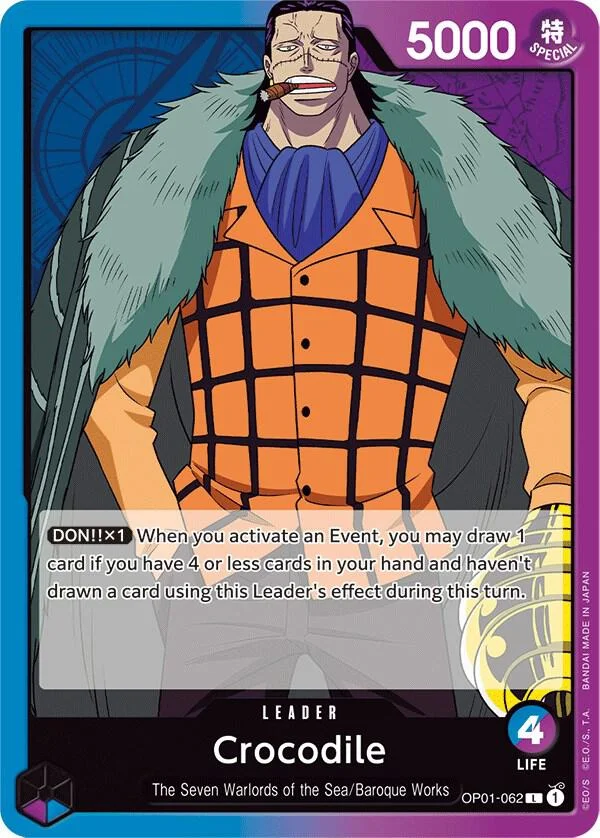 Crocodile, Romance Dawn OP01-062