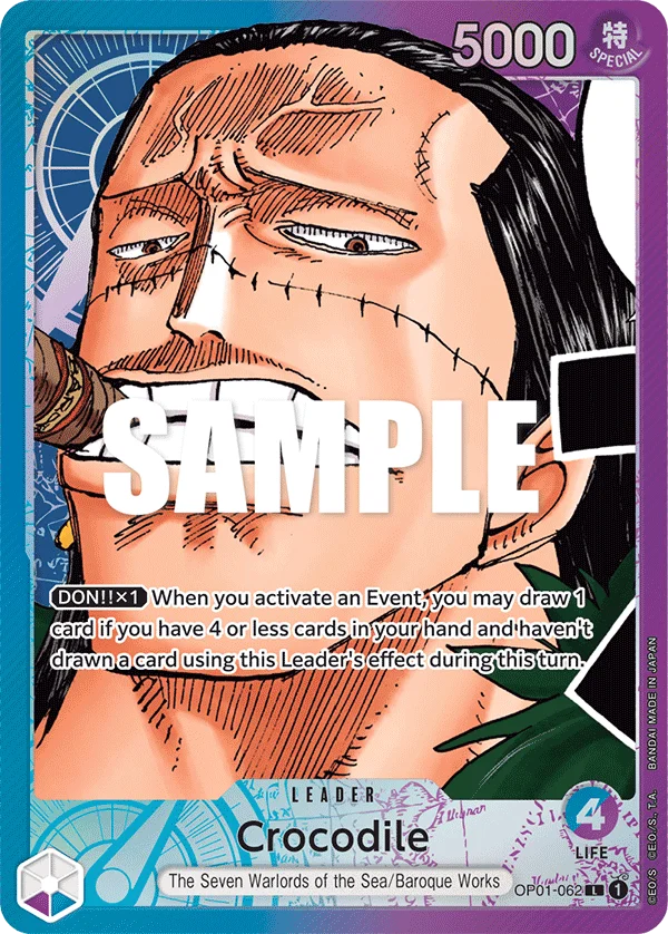 Crocodile, Romance Dawn OP01-062