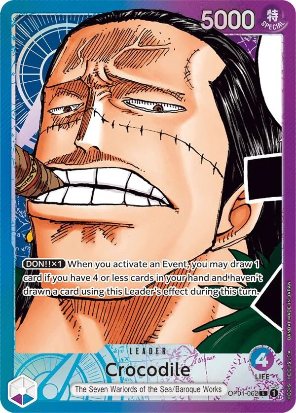 Crocodile, Romance Dawn OP01-062