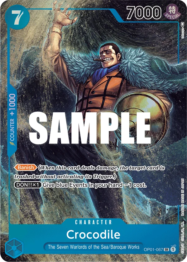 Crocodile, Romance Dawn OP01-067
