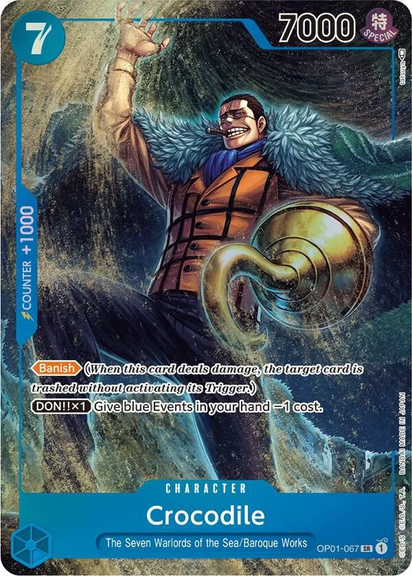 Crocodile, Romance Dawn OP01-067
