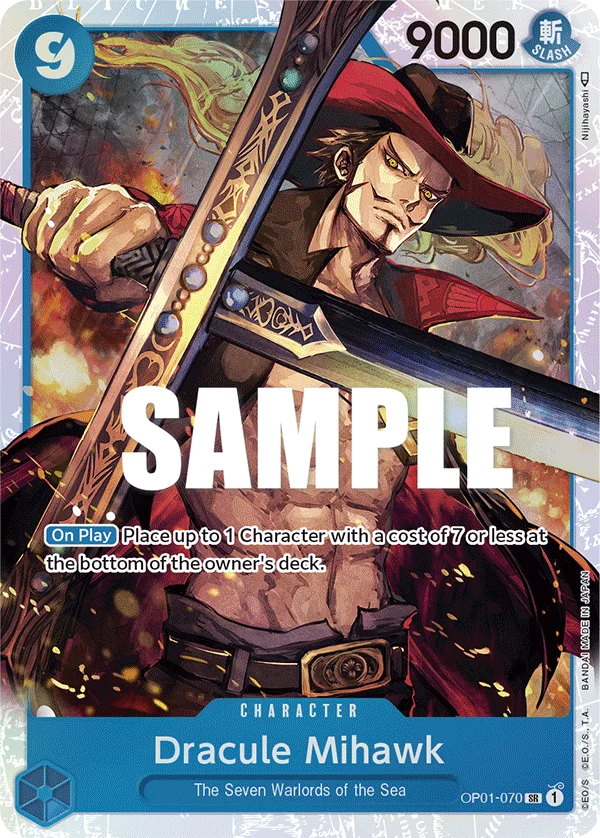 Dracule Mihawk, Romance Dawn OP01-070