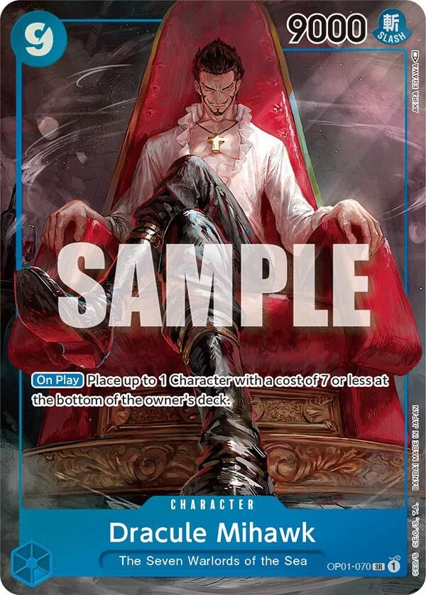 Dracule Mihawk, Romance Dawn OP01-070