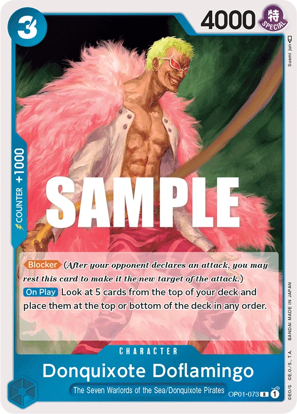 Donquixote Doflamingo, Romance Dawn OP01-073