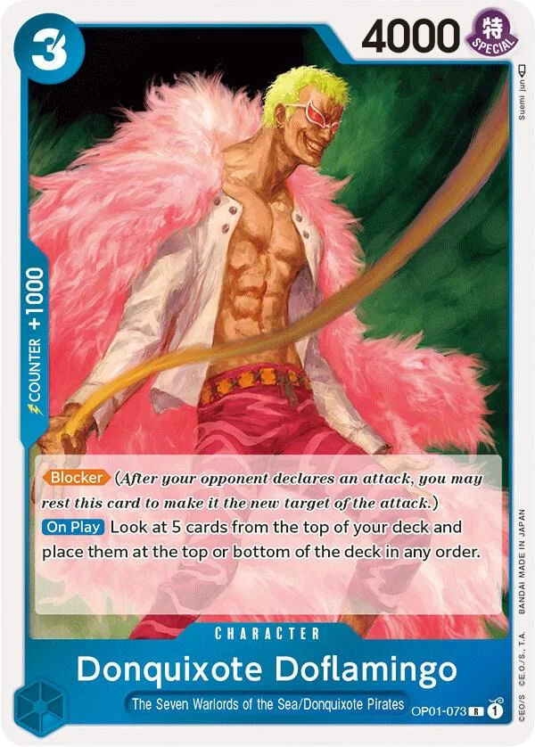 Donquixote Doflamingo, Romance Dawn OP01-073