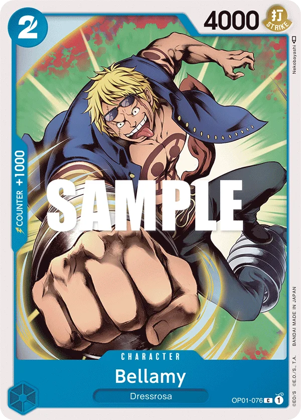 Bellamy, Romance Dawn OP01-076