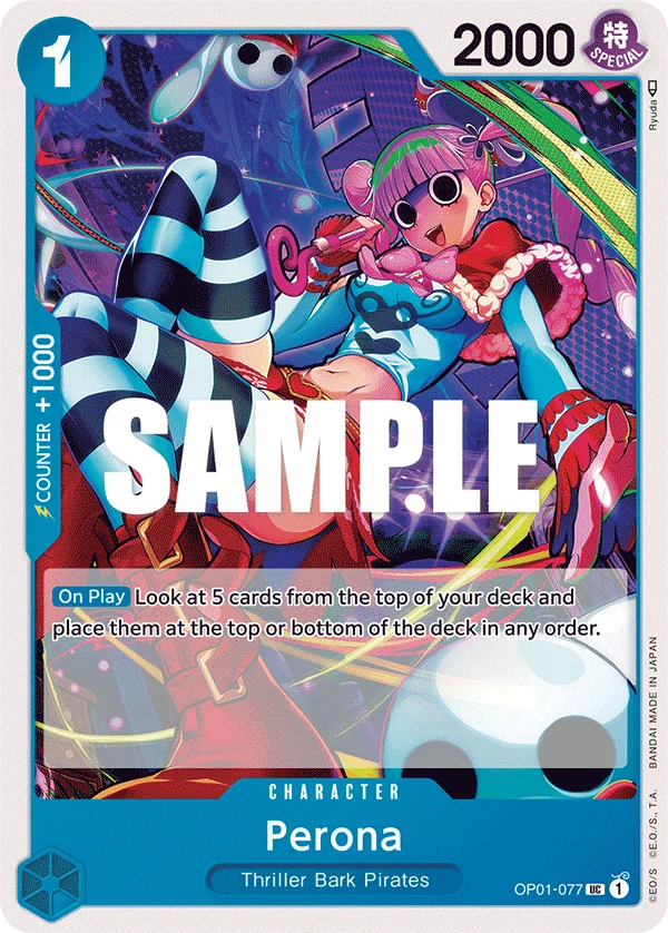 Perona, Romance Dawn OP01-077