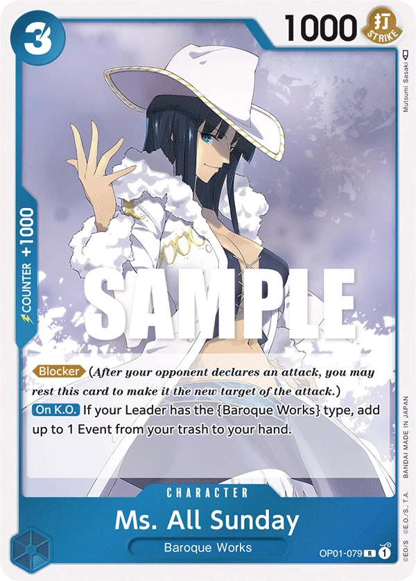 Ms. All Sunday, Romance Dawn OP01-079