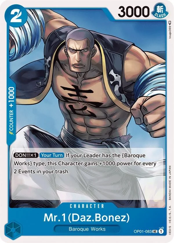 Mr.1, Romance Dawn OP01-083