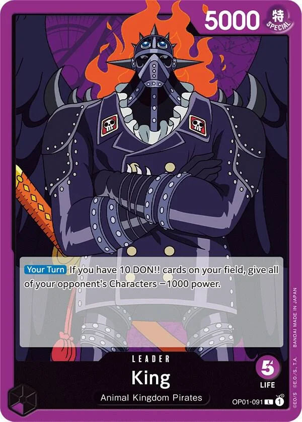 King, Romance Dawn OP01-091