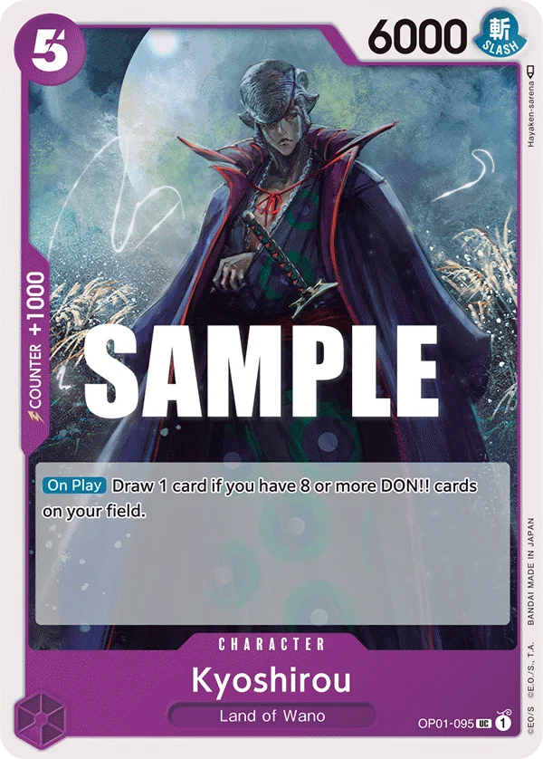 Kyoshirou, Romance Dawn OP01-095