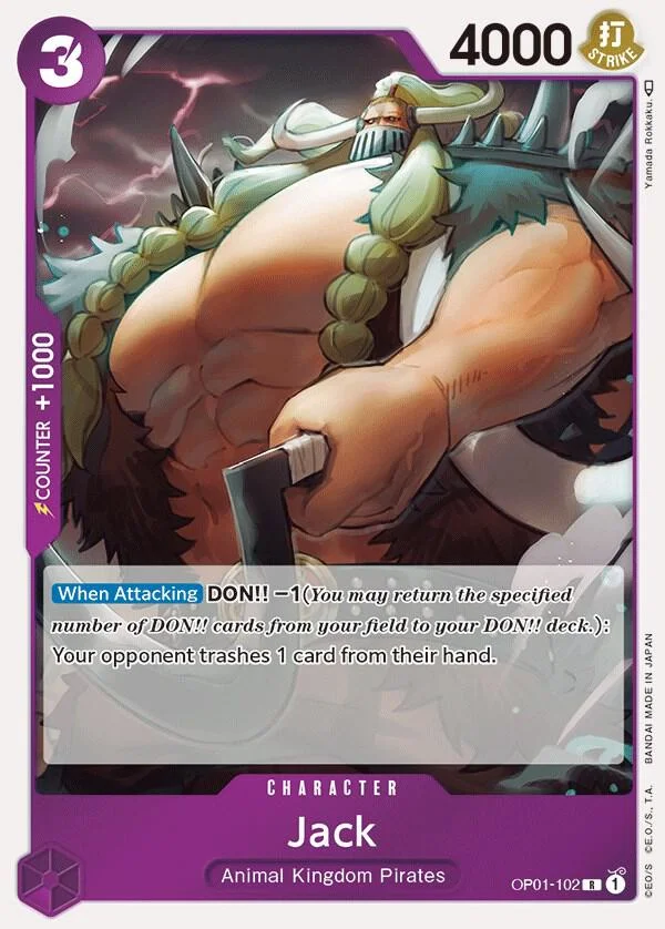 Jack, Romance Dawn OP01-102