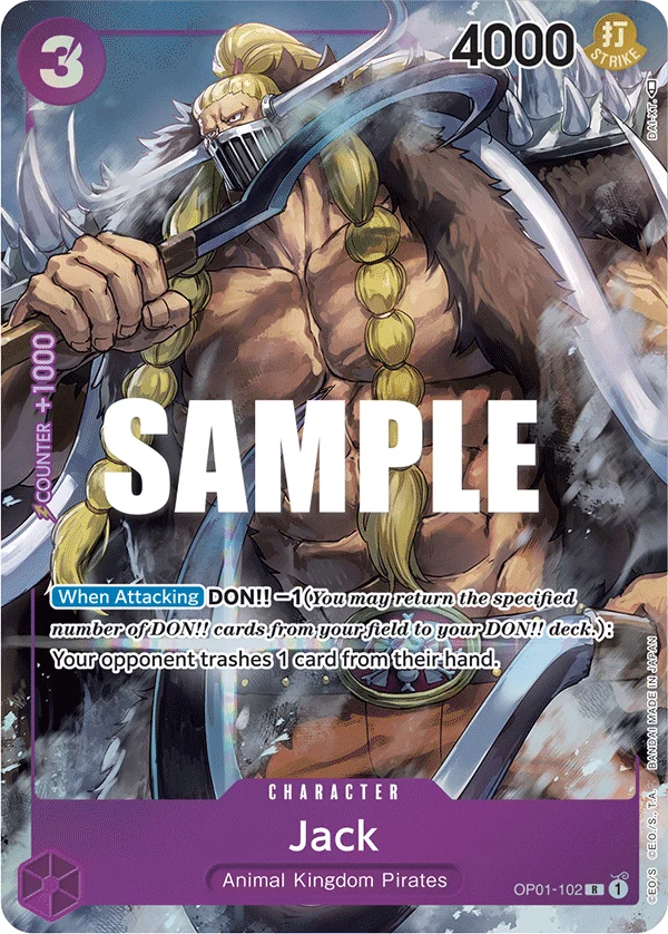 Jack, Romance Dawn OP01-102