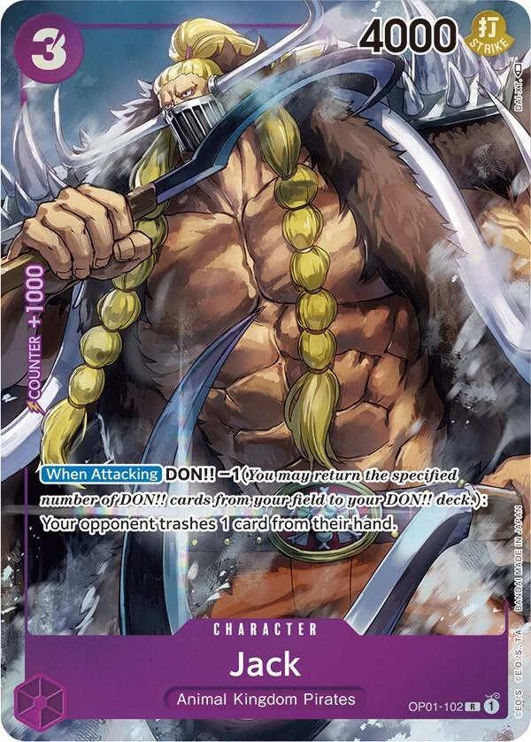 Jack, Romance Dawn OP01-102