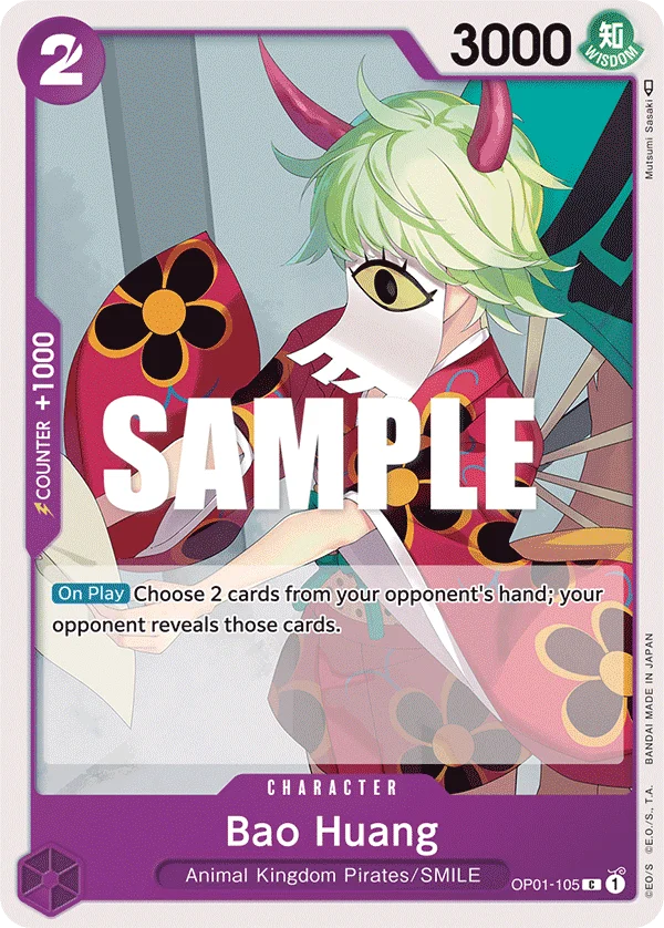 Bao Huang, Romance Dawn OP01-105