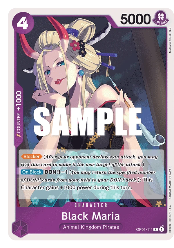 Black Maria, Romance Dawn OP01-111