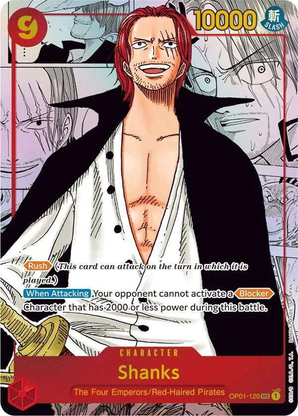 Shanks, Romance Dawn OP01-120