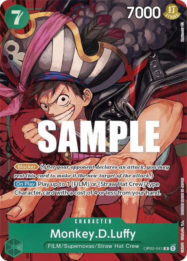 Monkey.D.Luffy, Paramount War OP02-041