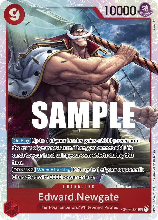 Edward.Newgate, Paramount War OP02-004