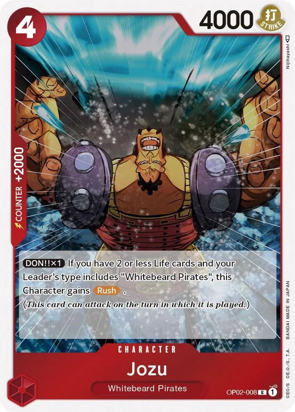 Jozu, Paramount War OP02-008