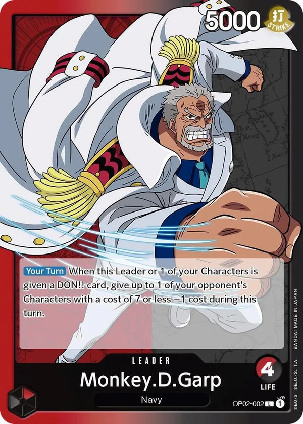Monkey.D.Garp, Paramount War OP02-002