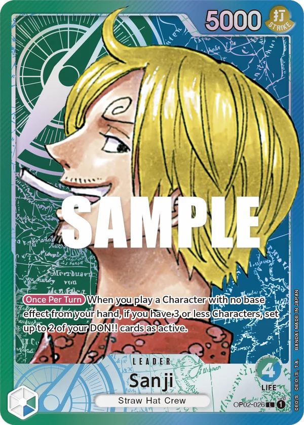 Sanji, Paramount War OP02-026