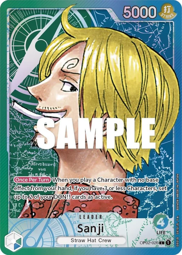 Sanji, Paramount War OP02-026