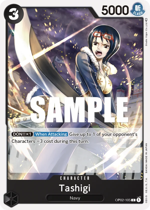 Tashigi, Paramount War OP02-105