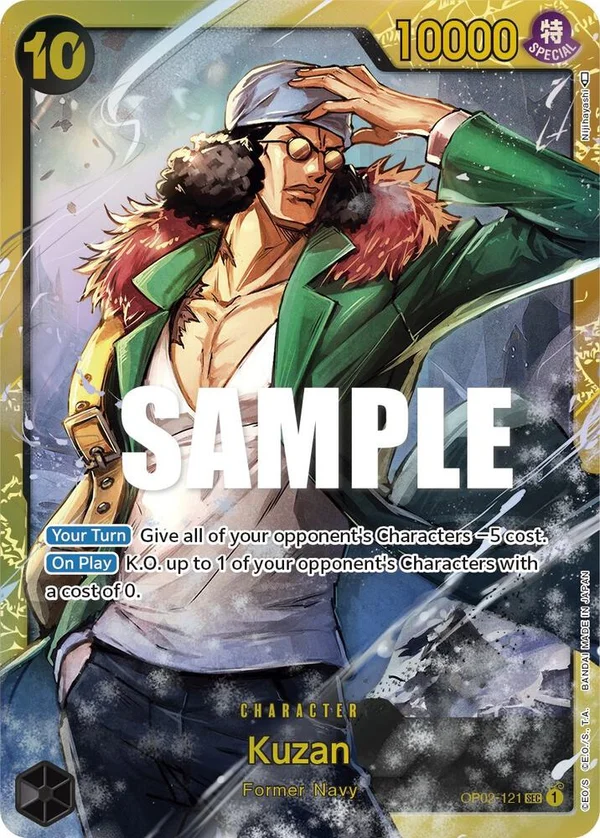 Kuzan, Paramount War OP02-121