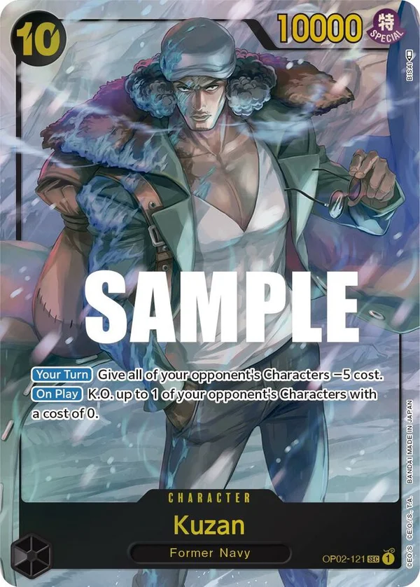 Kuzan, Paramount War OP02-121