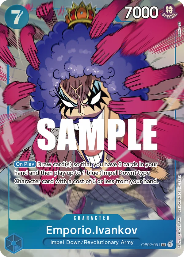 Emporio.Ivankov, Paramount War OP02-051