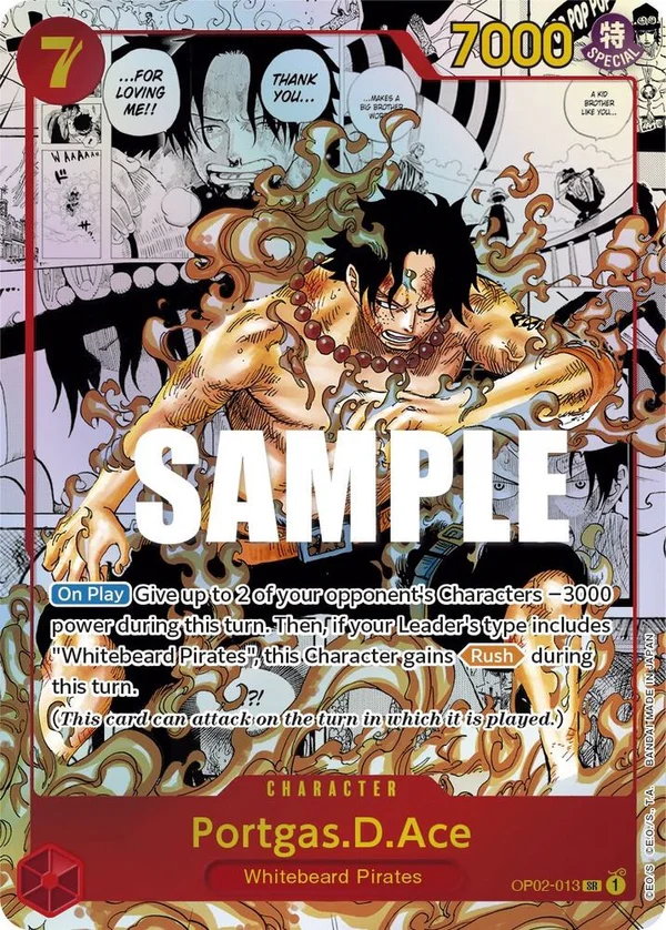Portgas.D.Ace, Paramount War OP02-013