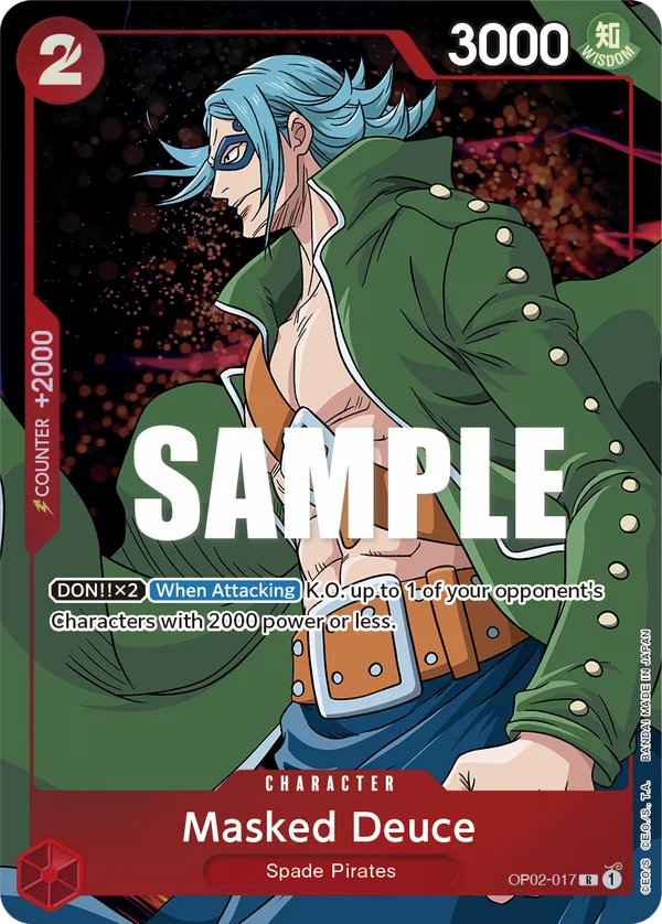 Masked Deuce, Paramount War OP02-017