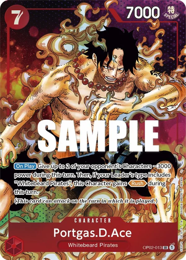 Portgas.D.Ace, Paramount War OP02-013
