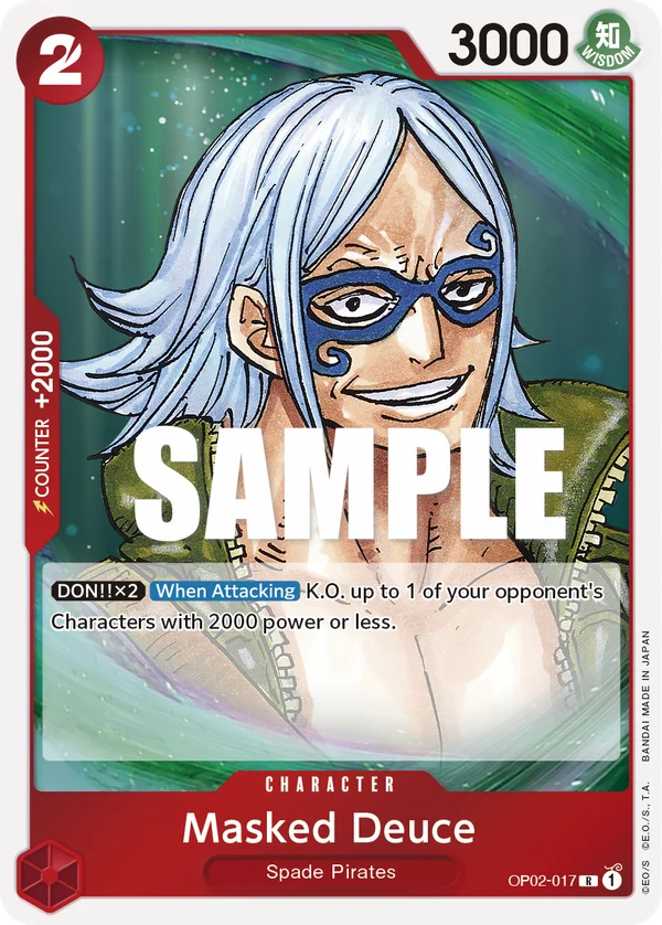 Masked Deuce, Paramount War OP02-017