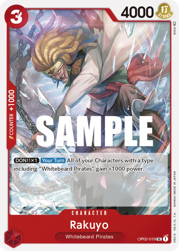 Rakuyo, Paramount War OP02-019
