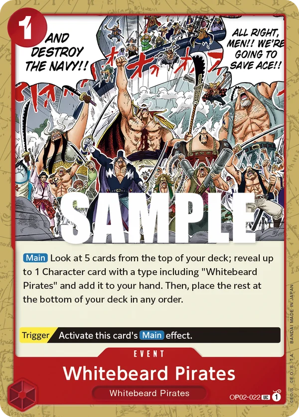 Whitebeard Pirates, Paramount War OP02-022