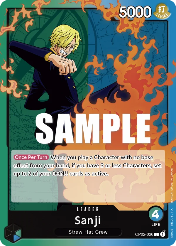 Sanji, Paramount War OP02-026