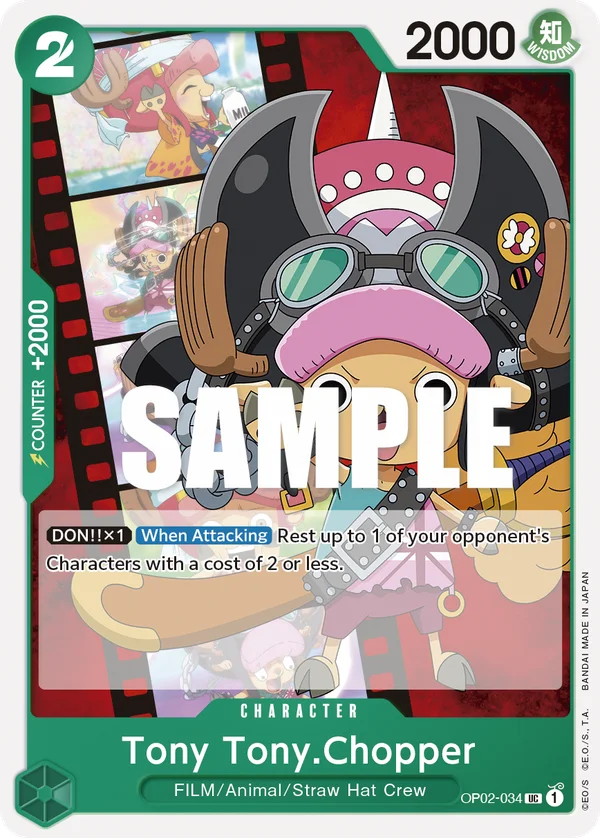 Tony Tony.Chopper, Paramount War OP02-034