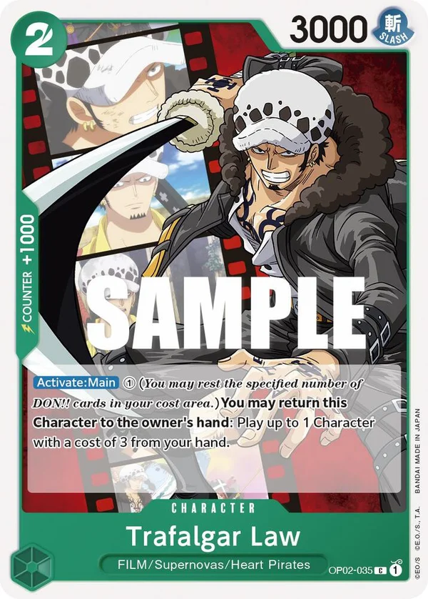 Trafalgar Law, Paramount War OP02-035