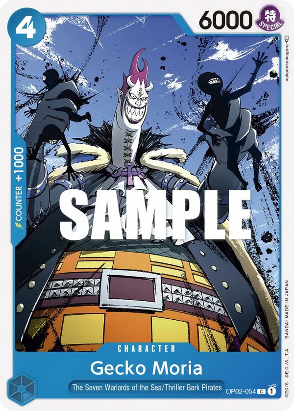 Gecko Moria, Paramount War OP02-054