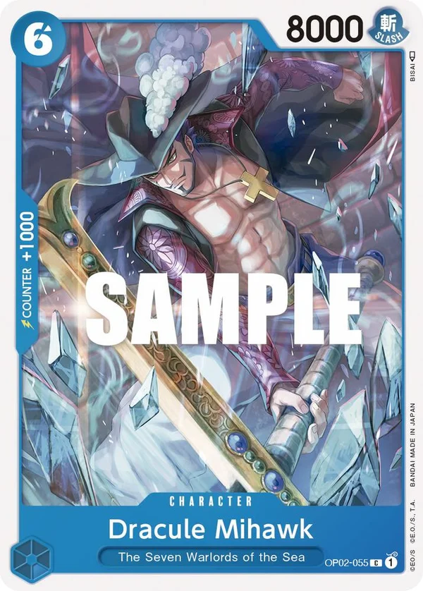 Dracule Mihawk, Paramount War OP02-055