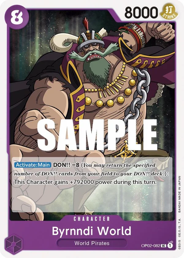 Byrnndi World, Paramount War OP02-082