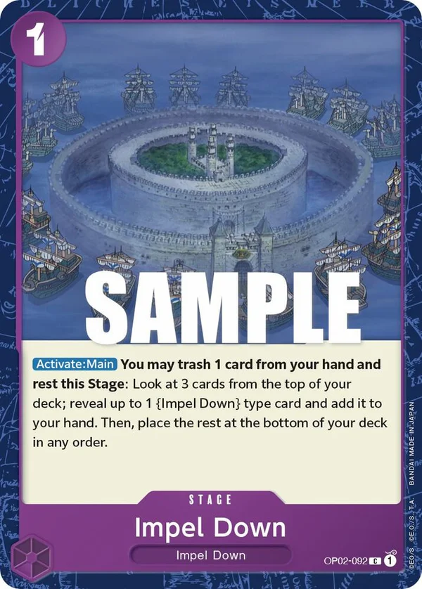 Impel Down, Paramount War OP02-092