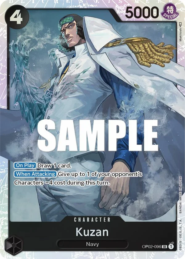 Kuzan, Paramount War OP02-096