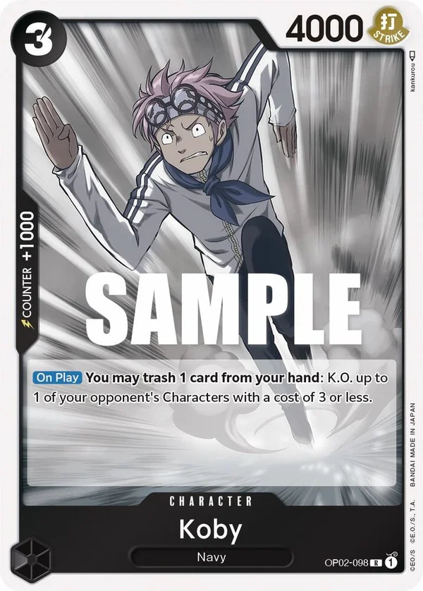 Koby, Paramount War OP02-098